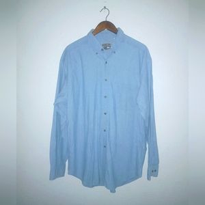 Dunbrooke Upstream XL Mens Long Sleeved Light Blue Chambray Outdoor Shirt